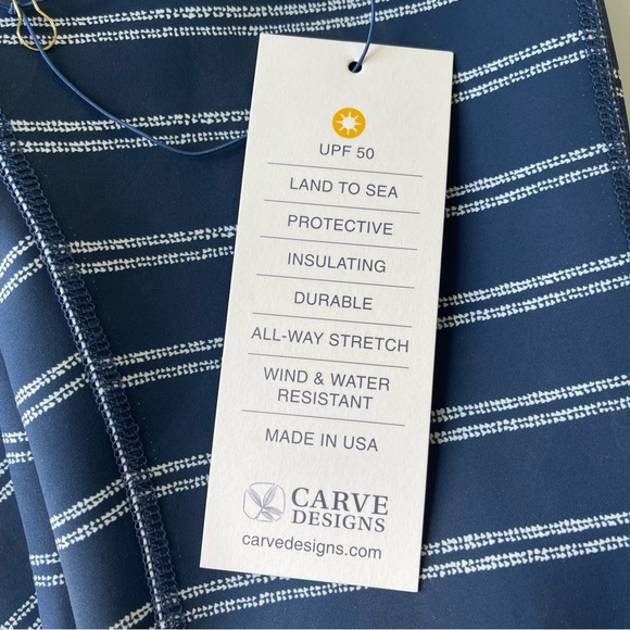 Carve Designs Platte Tights Surf Paddle Leggings Size XS - Picture 7 of 13